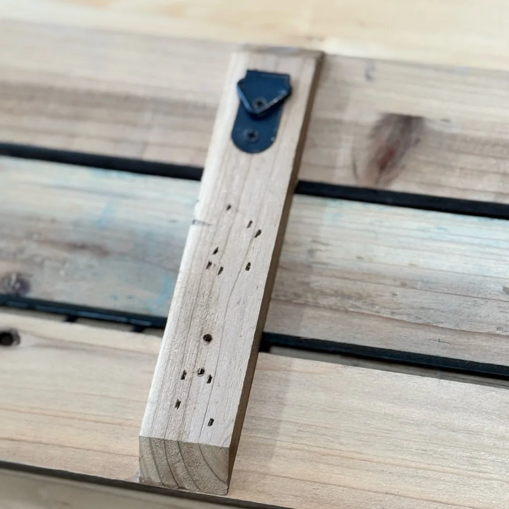 LOVE Sign in Distressed Wood Style with a Dark Aqua Detail. Blue Paint- 28x6.5”